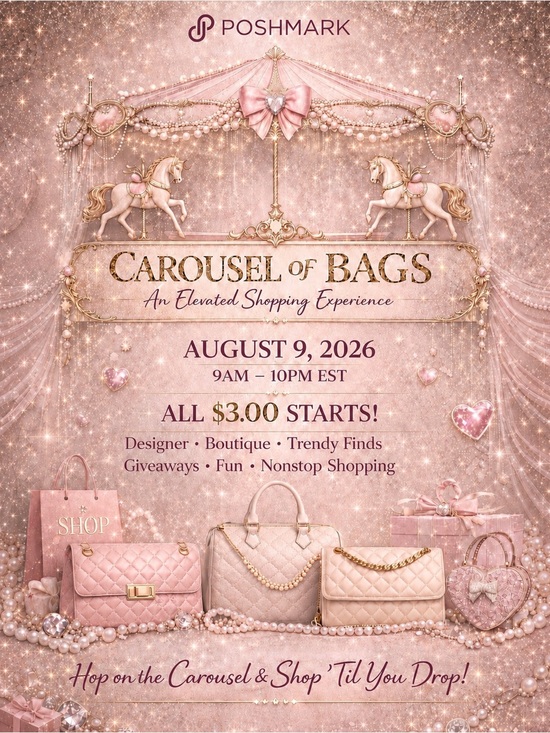 Coach Handbags - Carousel of Bags! 8/9/2026 9am-10pm EST